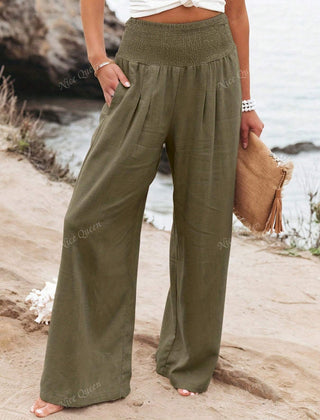 Charlotte | Clothing Linen Women Wide Pants