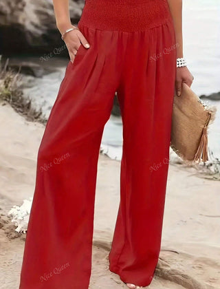 Charlotte | Clothing Linen Women Wide Pants
