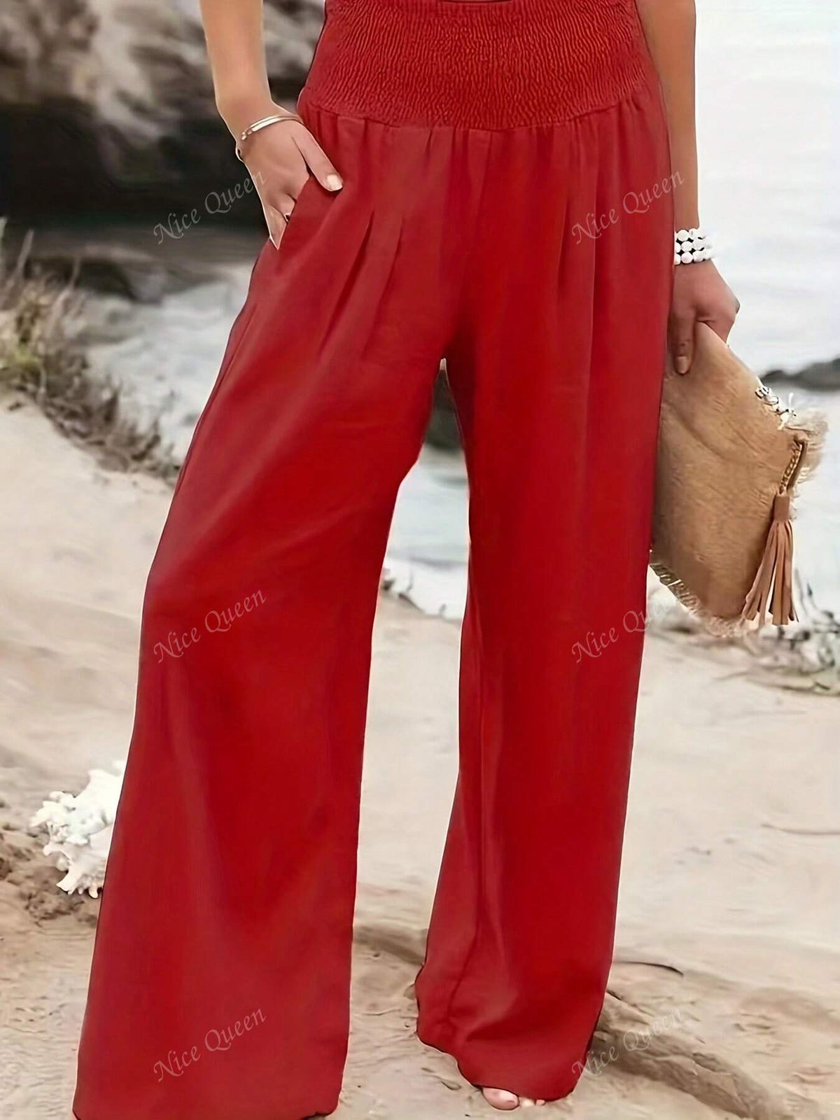 Charlotte | Clothing Linen Women Wide Pants