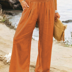 Charlotte | Clothing Linen Women Wide Pants