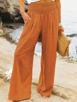 Charlotte | Clothing Linen Women Wide Pants