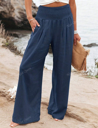 Charlotte | Clothing Linen Women Wide Pants