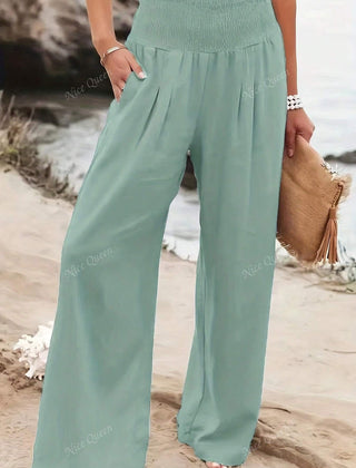 Charlotte | Clothing Linen Women Wide Pants