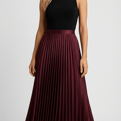 Charlotte | Clothing Midi Pleated Skirt