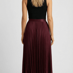 Charlotte | Clothing Midi Pleated Skirt