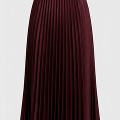 Charlotte | Clothing Midi Pleated Skirt