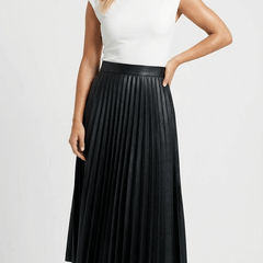 Charlotte | Clothing Midi Pleated Skirt