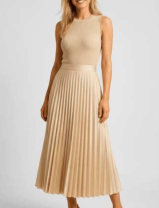 Charlotte | Clothing Midi Pleated Skirt