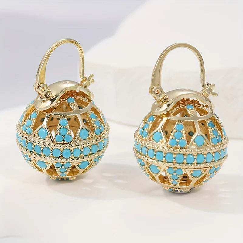 Wynn | Gold Tone Drop Earrings