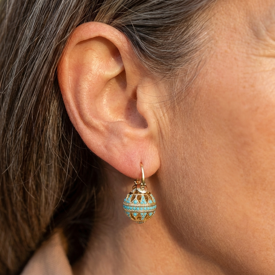 Wynn | Gold Tone Drop Earrings