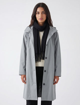 Charlotte | Rain Women With Hood Coat