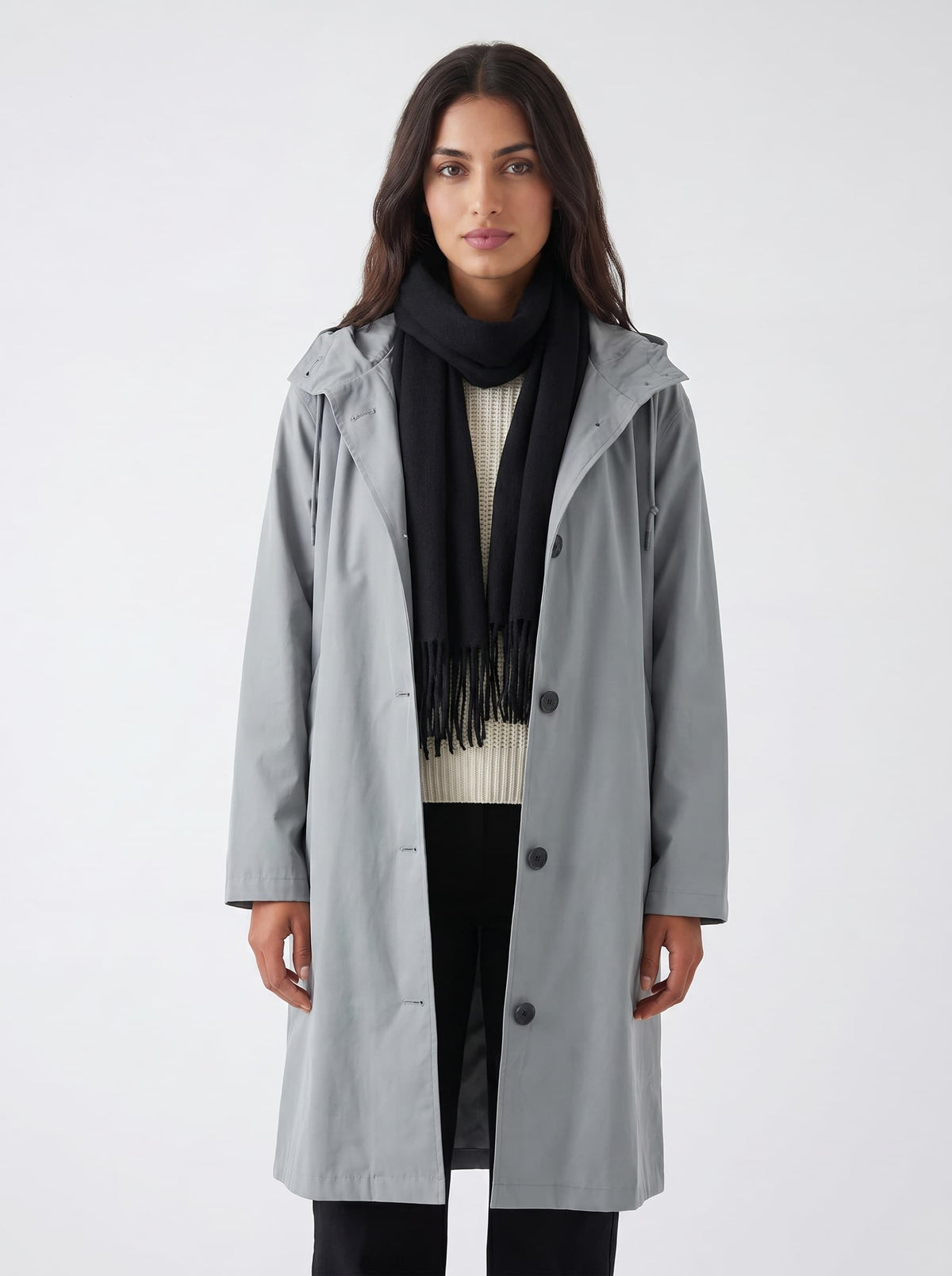 Charlotte | Rain Women With Hood Coat