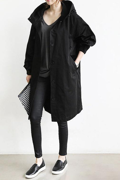 Charlotte | Rain Women With Hood Coat