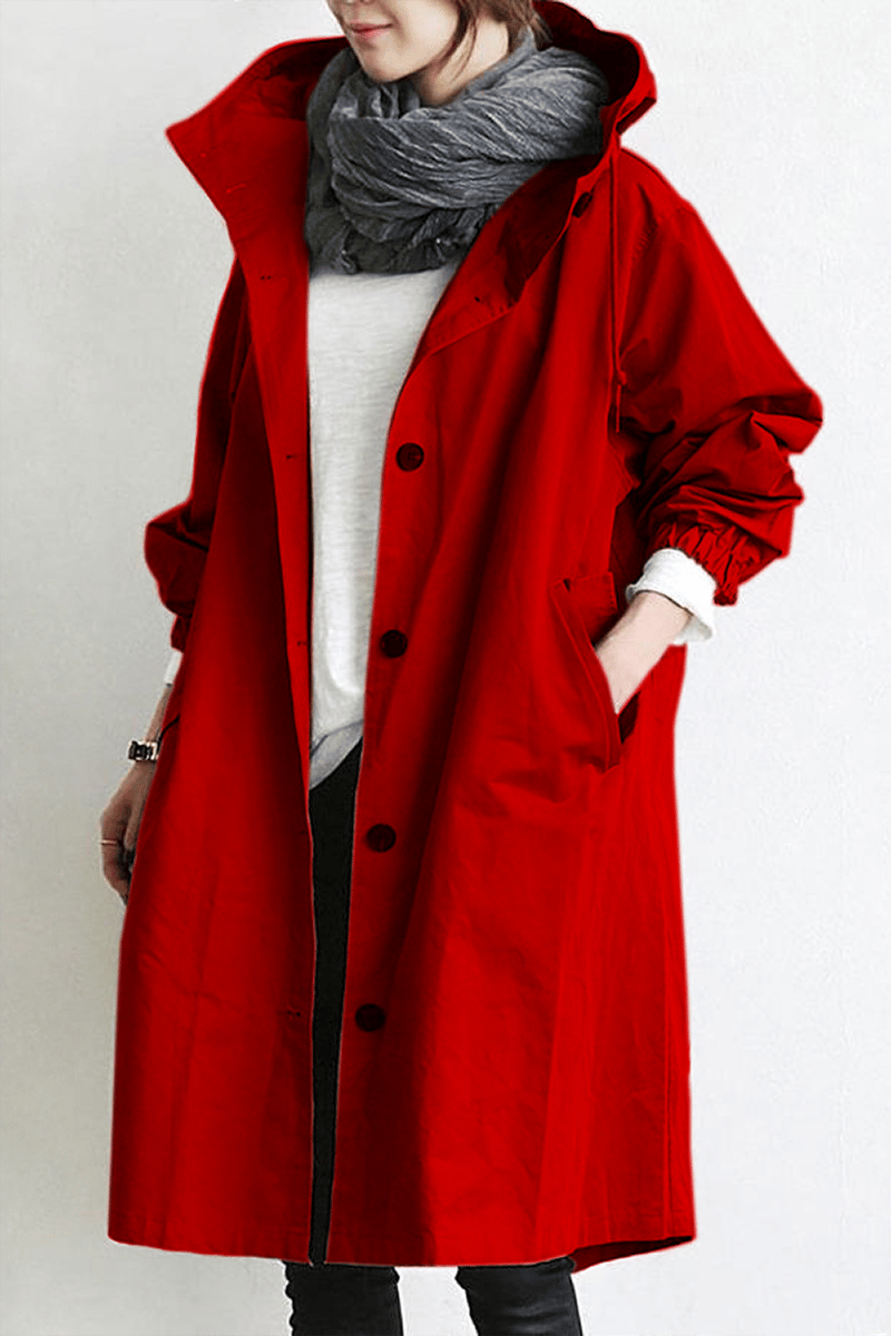Charlotte | Rain Women With Hood Coat