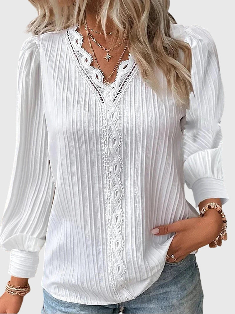 Andrea | Blusa elegante de malha