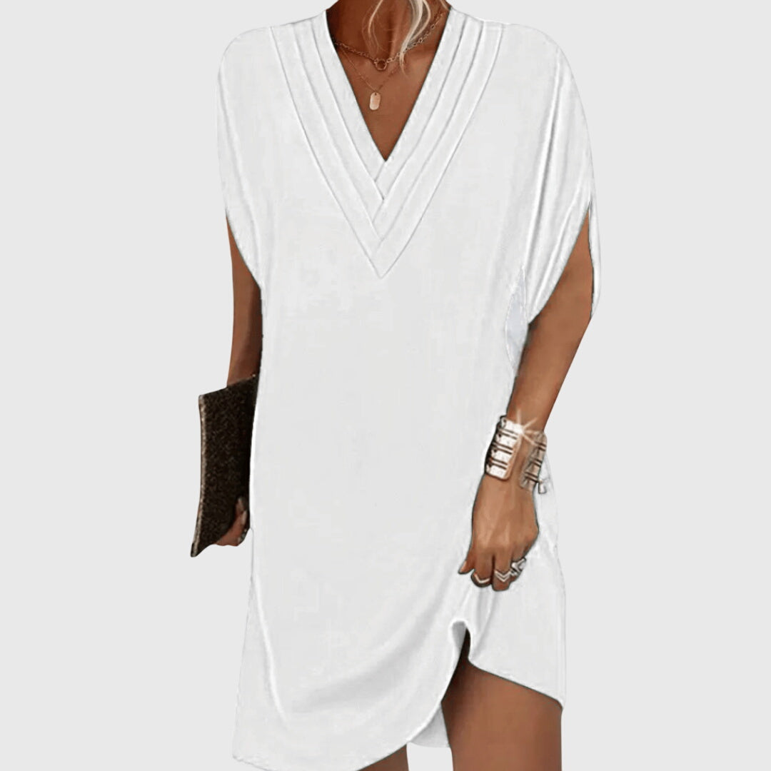 Anita | Vestido Elegante com Cobertura para Barriga