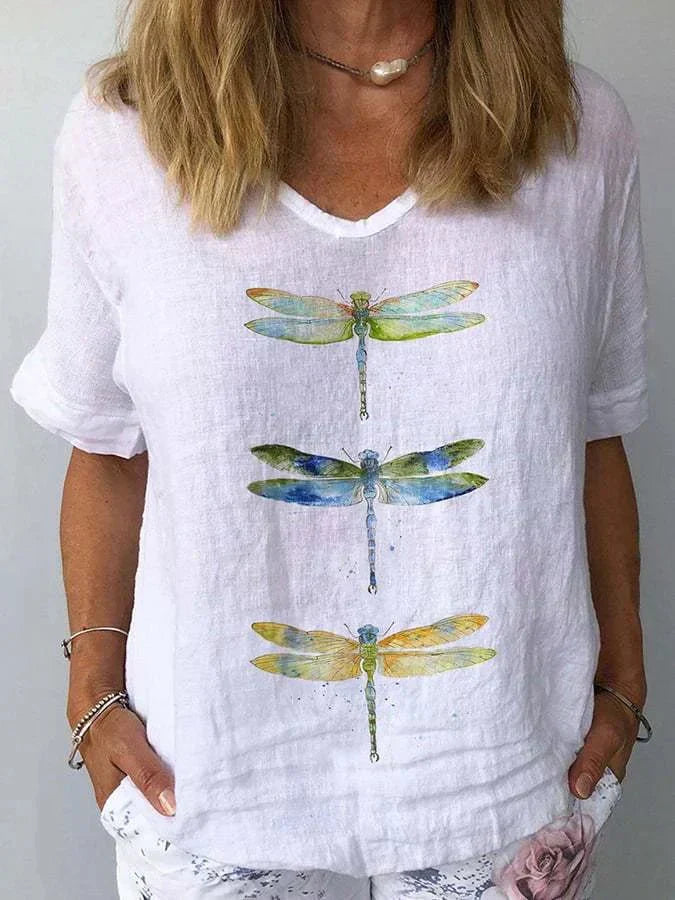 Stella | Blusa Retrô com Decote V