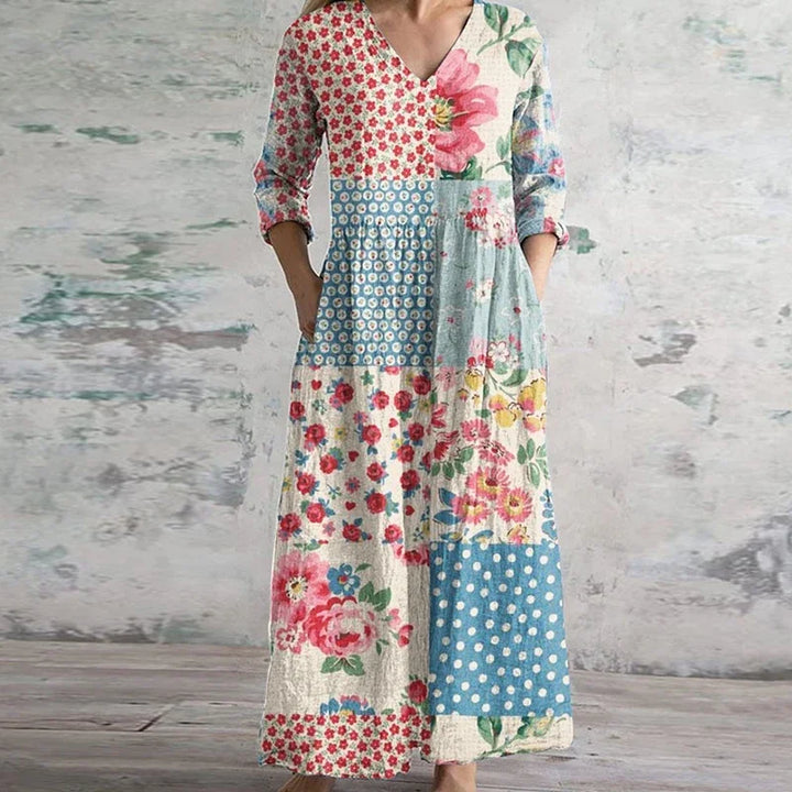 Anais | Vestido Maxi - Onde a Maciez Encontra o Estilo Sem Esforço