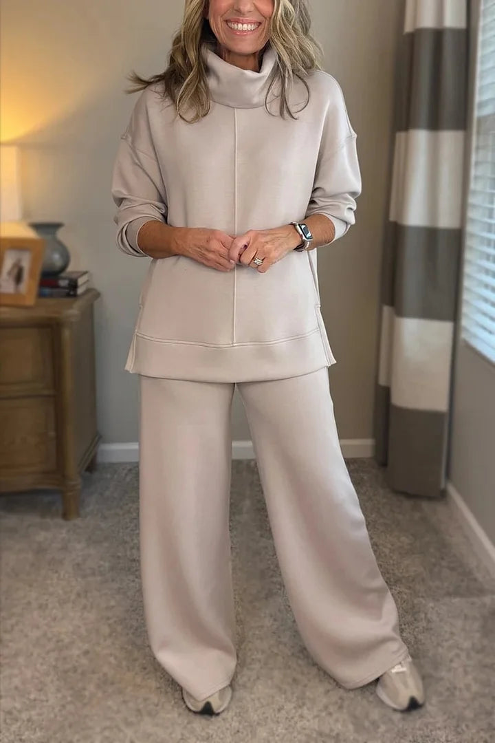 Colleen | Casual Turtle-neck 2 Piece