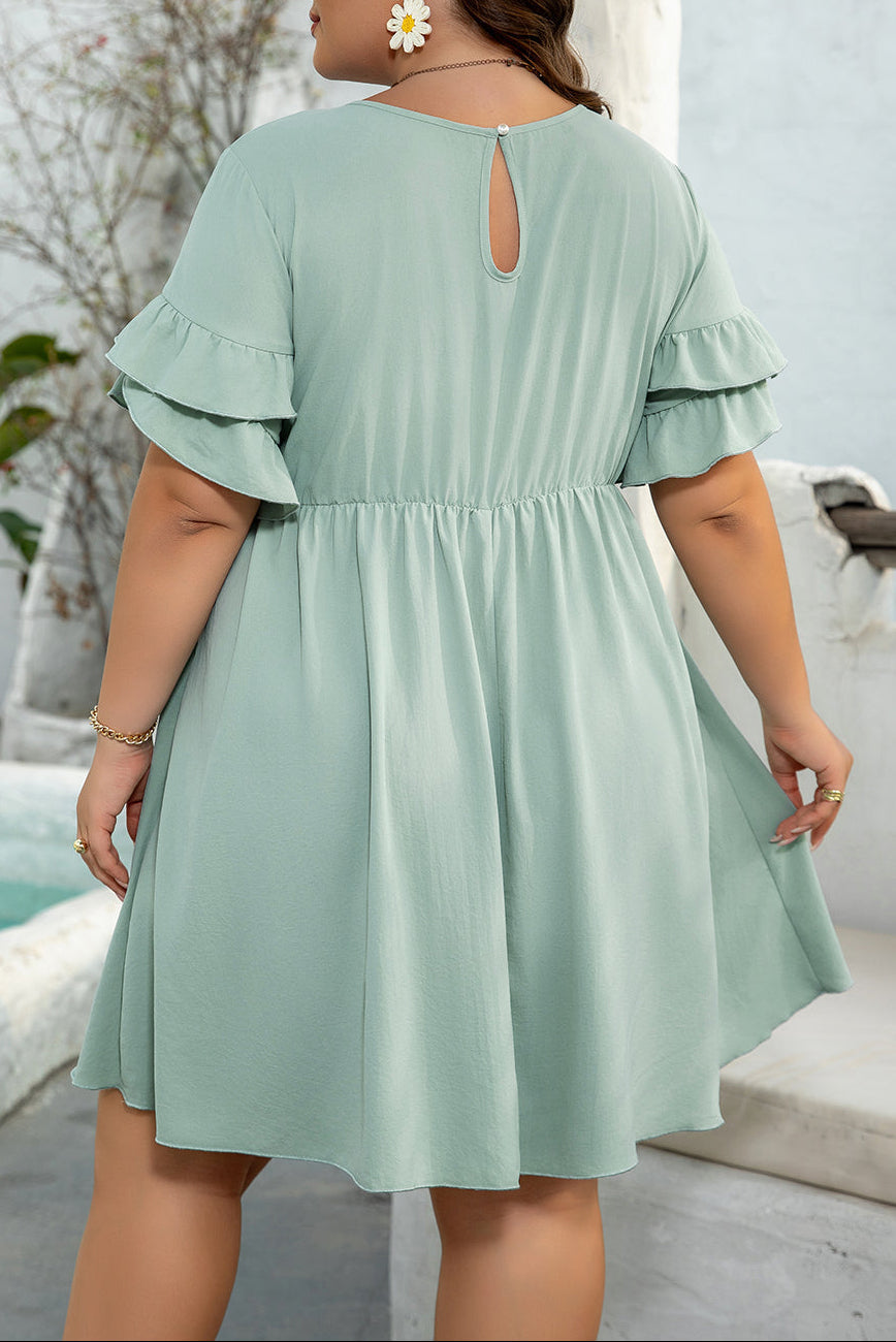 Willow | Vestido Mini com Babados