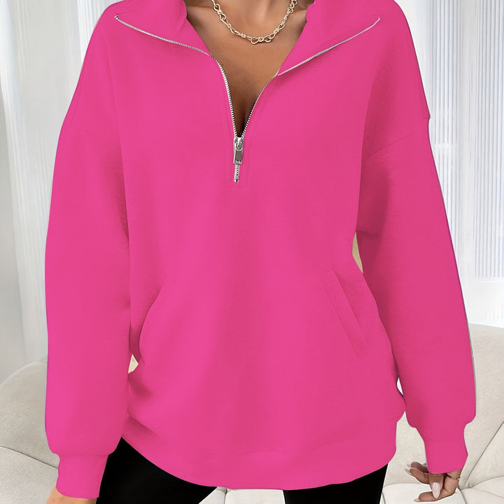 Keira | Cozy Zip-Collar Pullover