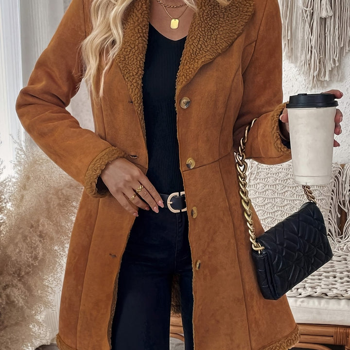 Barbara | Cozy Button-Front Winter Coat