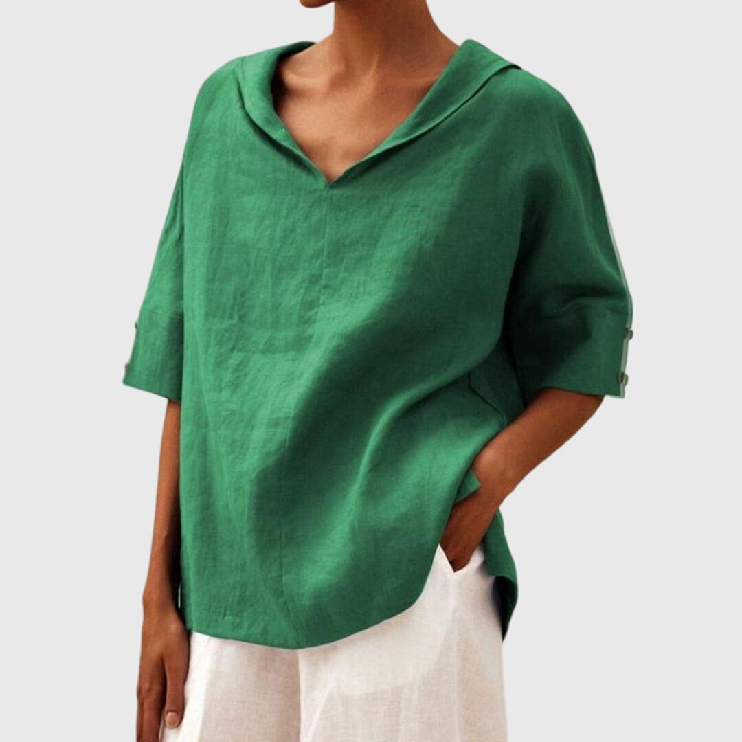 Joanna | Blusa Casual de Caimento Solto