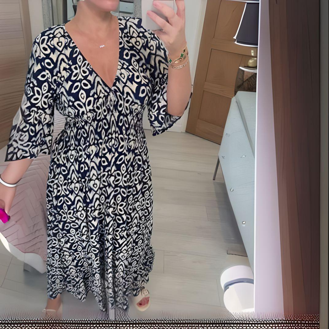 Luciana | Vestido Maxi Comfort – Elegância Sem Esforço, Confiança Diária