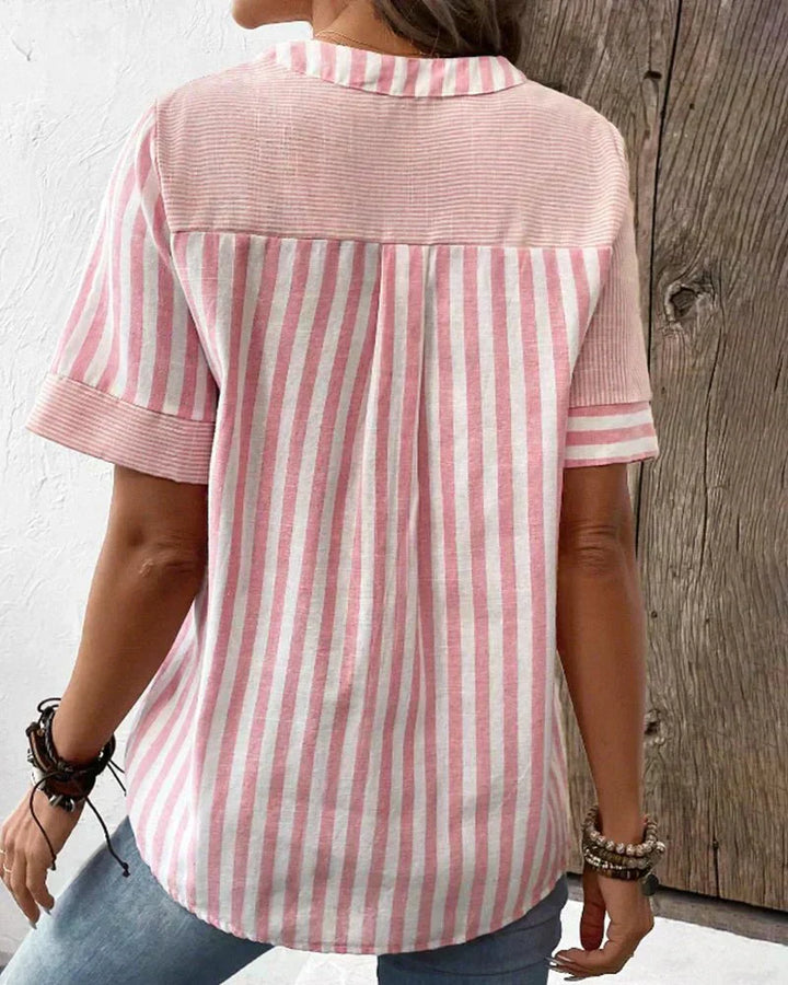 Lila | Blusa Macia Listrada