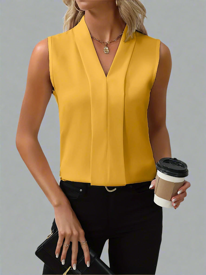 Roma | Blusa Regata com Decote V