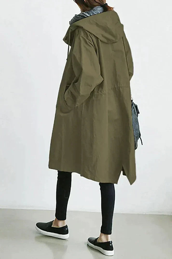 Sadie | Hooded Trench Coat