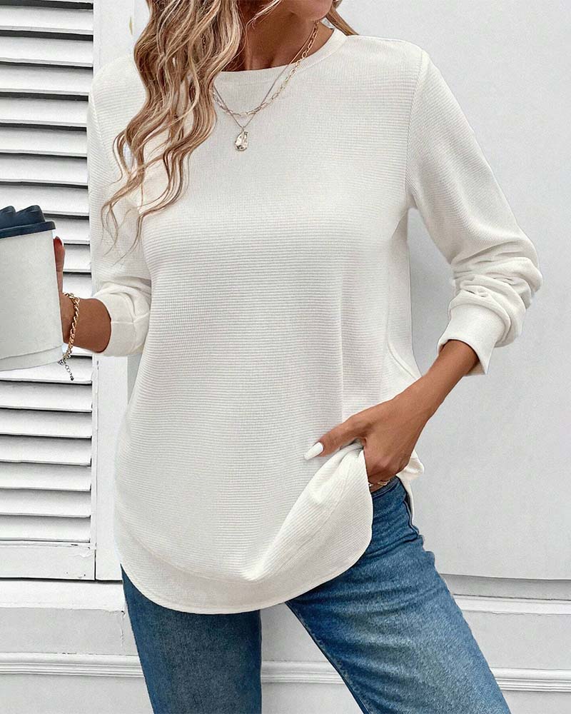 Kathleen | Soft O-Neck Long Sleeve