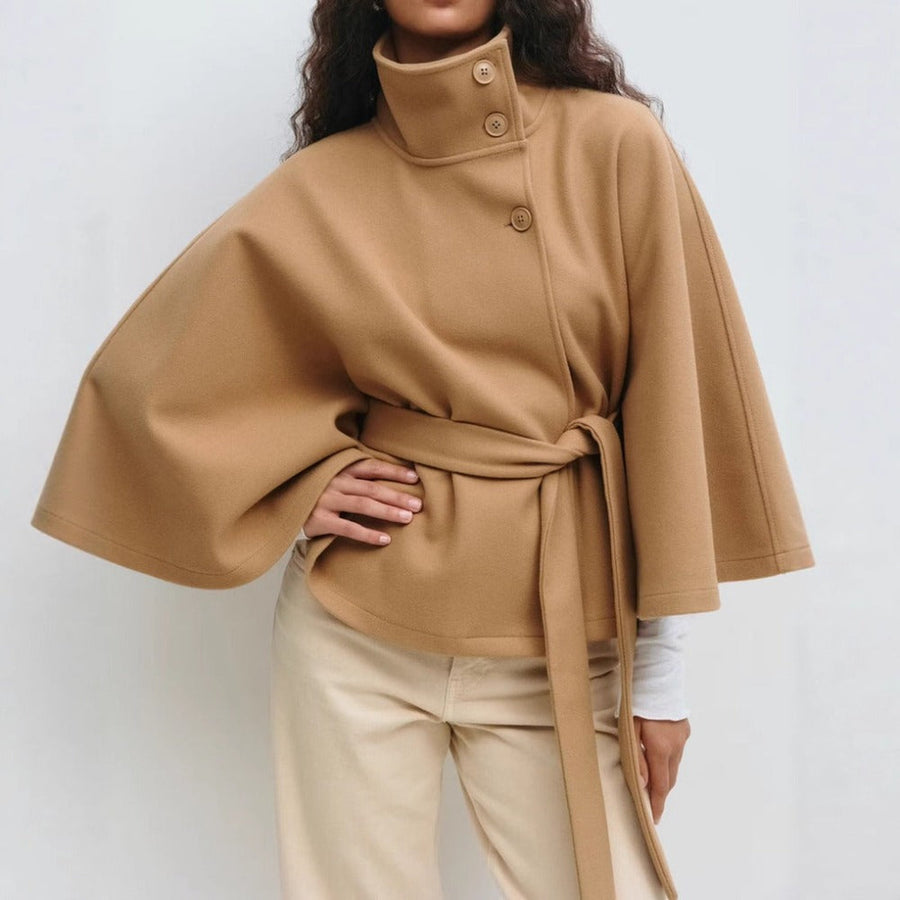 Stella | Longline Cape Coat