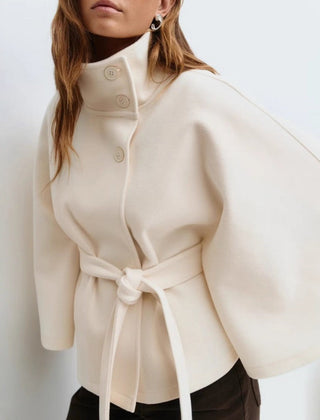 Emma | Cape Women Beige Coat