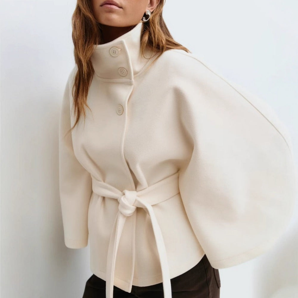 Emma | Cape Women Beige Coat