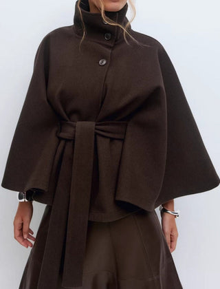 Emma | Cape Women Beige Coat