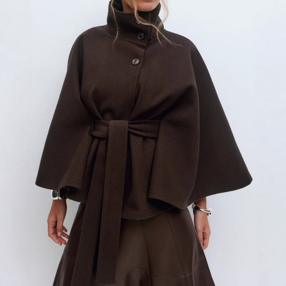 Emma | Cape Women Beige Coat