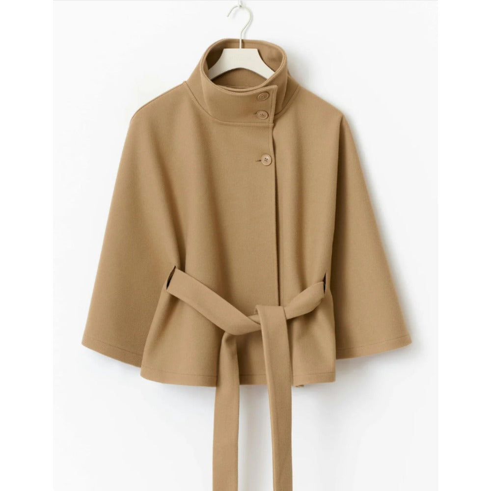 Emma | Cape Women Beige Coat