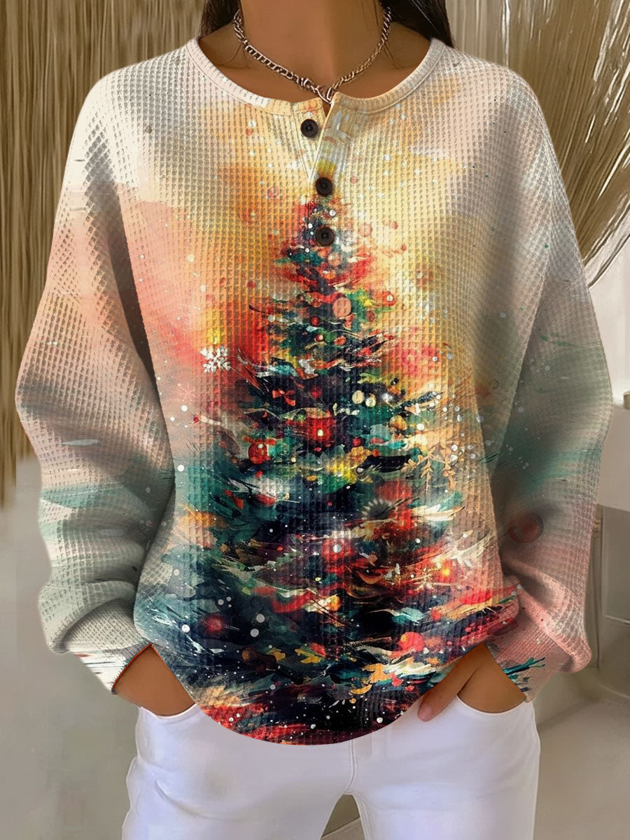 Emma | Christmas Women Cute Knit Sweater Art
