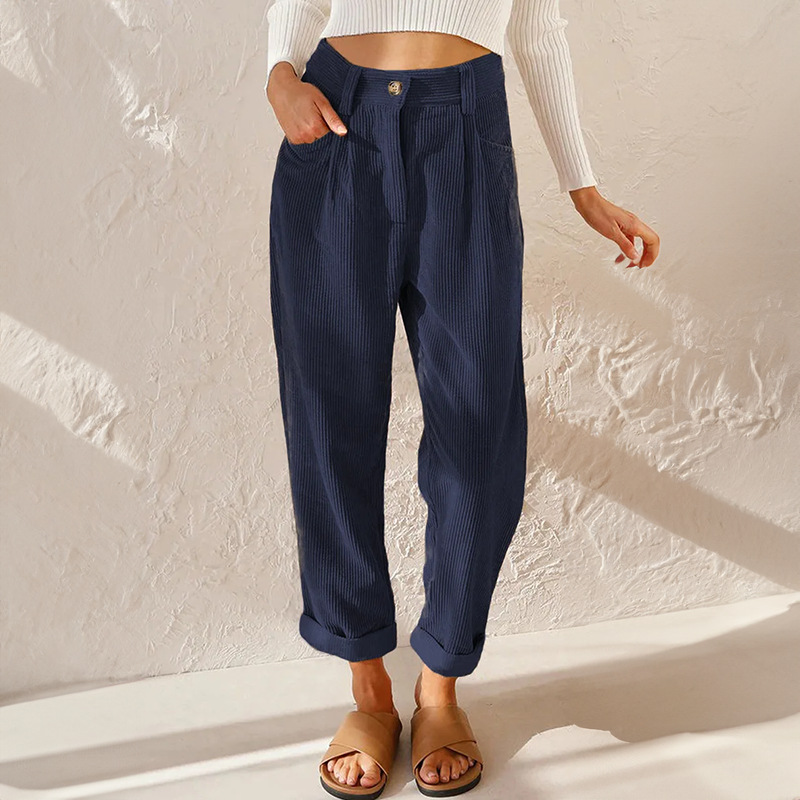 Emma | Corduroy Women S Brown Pants