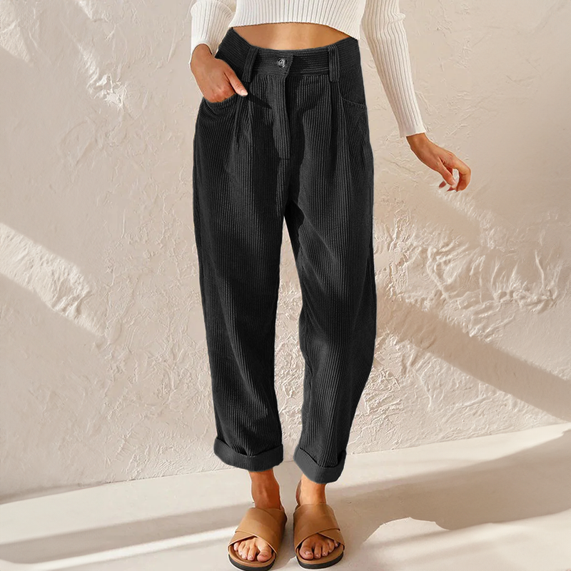 Emma | Corduroy Women S Brown Pants