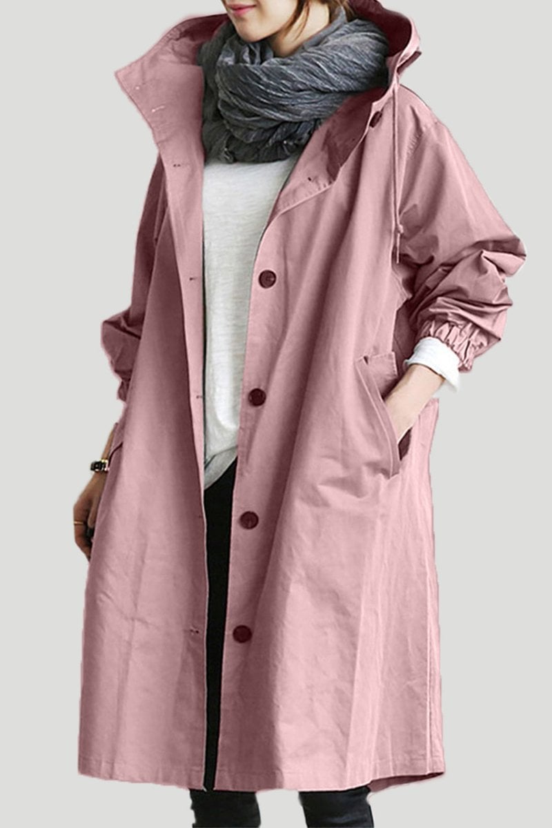 Emma | Elegant With Fur Hood Coat