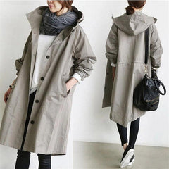Emma | Elegant With Fur Hood Coat