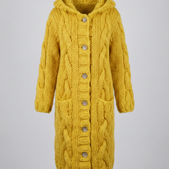 Emma | Knit Cable Chunky Cardigan