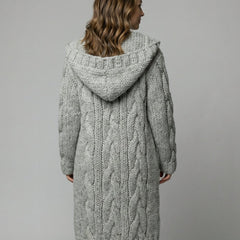 Emma | Knit Cable Chunky Cardigan