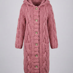 Emma | Knit Cable Chunky Cardigan
