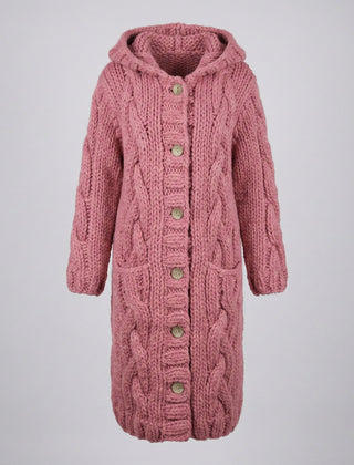 Emma | Knit Cable Chunky Cardigan