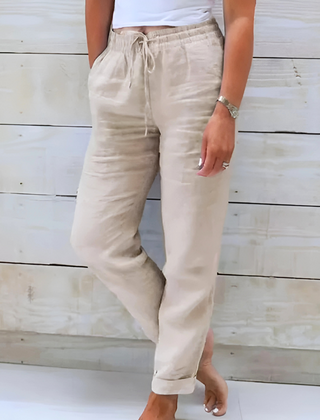 Emma | Linen Women Winter Ski Pants