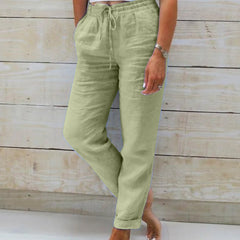 Emma | Linen Women Winter Ski Pants