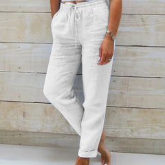 Emma | Linen Women Winter Ski Pants